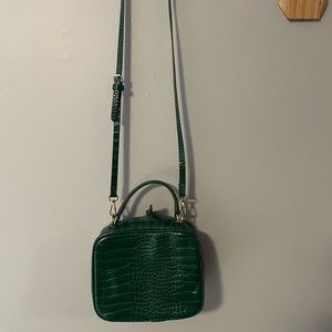 Zara mock crocodile bag